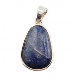 pendant sapphir silver