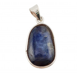 pendant sapphir silver