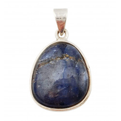 pendant sapphir silver