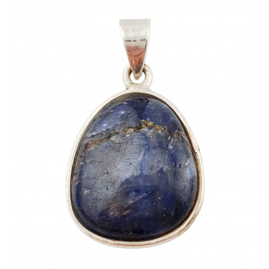 pendant sapphir silver
