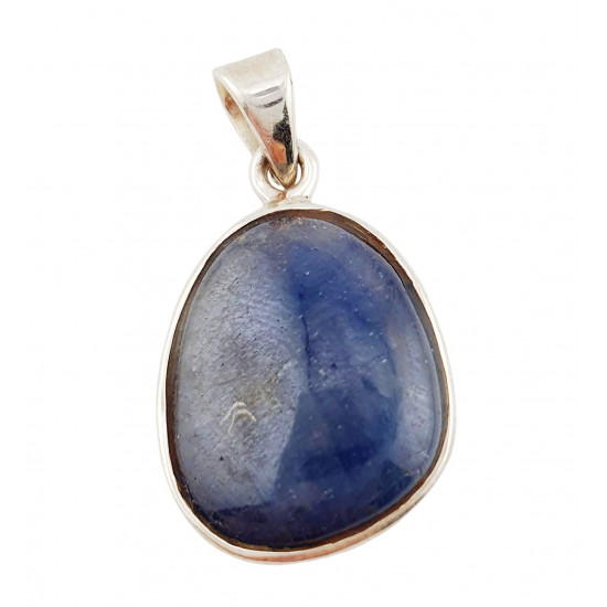 pendant sapphir silver