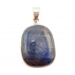 pendant sapphir silver