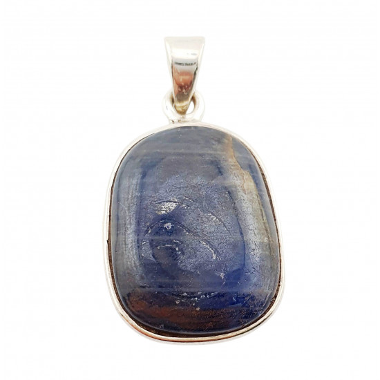 pendant sapphir silver