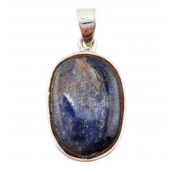 pendant sapphir silver