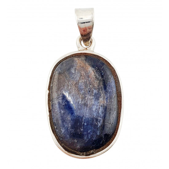 pendant sapphir silver