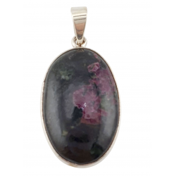 pendant eudialyte silver