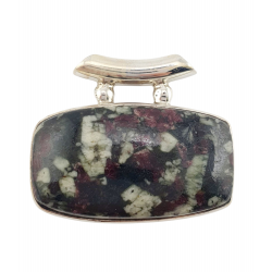 pendant eudialyte silver