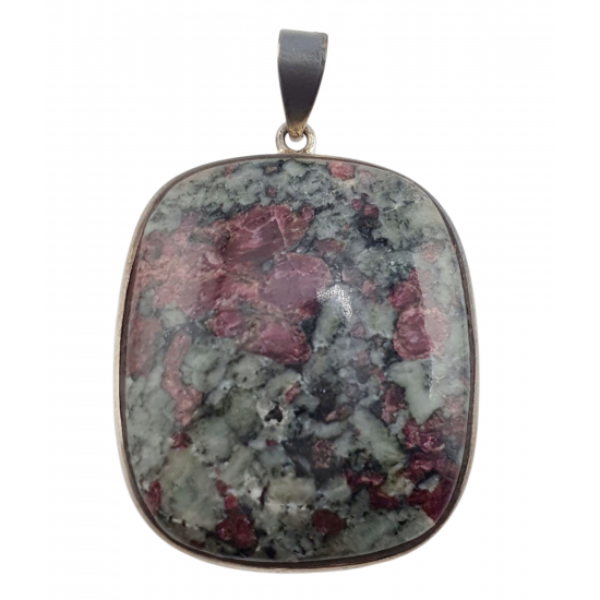 pendant eudialyte silver