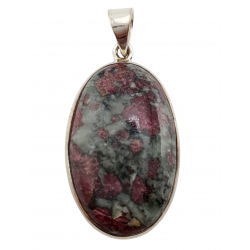 pendant eudialyte silver