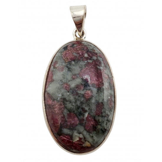 pendant eudialyte silver