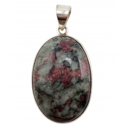 pendant eudialyte silver
