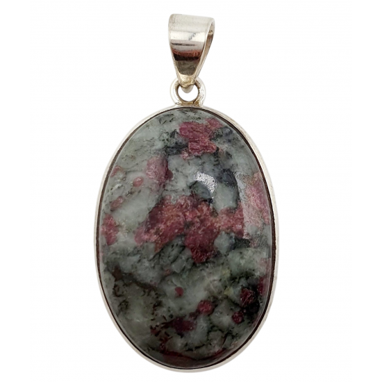 pendant eudialyte silver