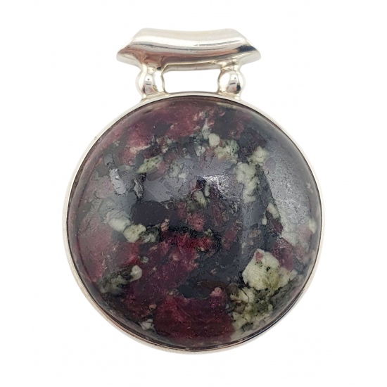 pendant eudialyte silver
