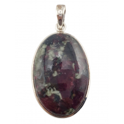 pendant eudialyte silver