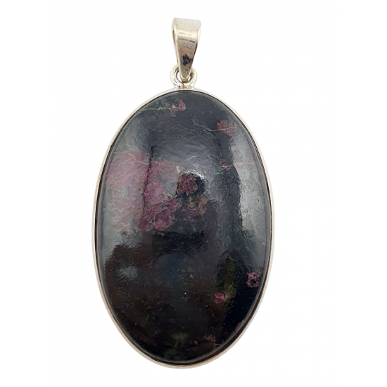 pendant eudialyte silver