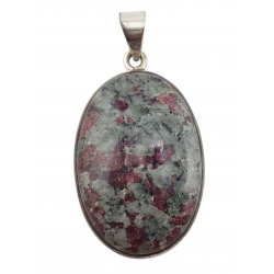 pendant eudialyte silver