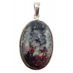 pendant eudialyte silver