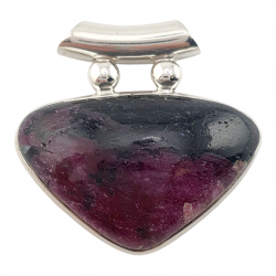 pendant eudialyte silver
