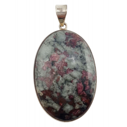 pendant eudialyte silver