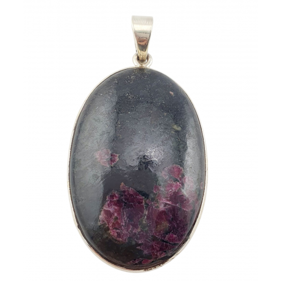 pendant eudialyte silver