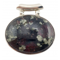 pendant eudialyte silver
