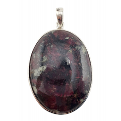pendentif eudialyte argent