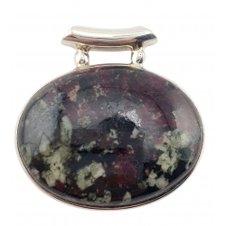 pendant eudialyte silver