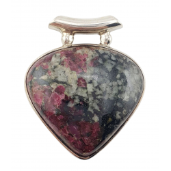 pendant eudialyte silver