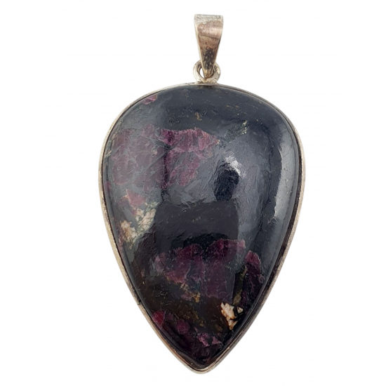 pendant eudialyte silver
