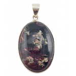pendant eudialyte silver