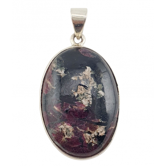 pendant eudialyte silver