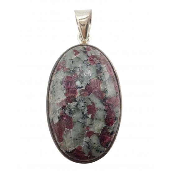 pendant eudialyte silver