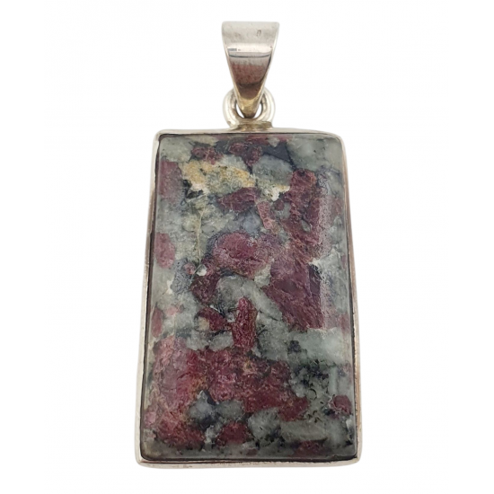 pendant eudialyte silver