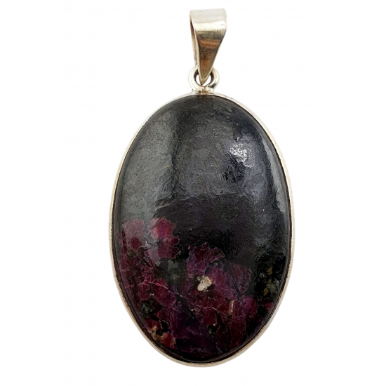 pendant eudialyte silver