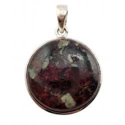 pendant eudialyte silver