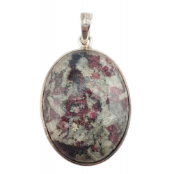 pendentif eudialyte argent