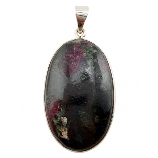 pendant eudialyte silver
