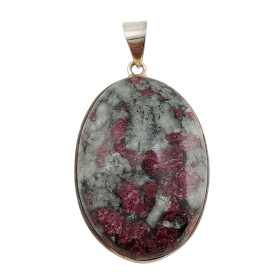 pendant eudialyte silver