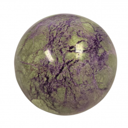 Purpurite and serpentine sphere