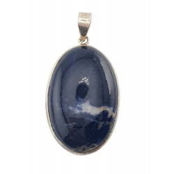 pendant sodalite silver
