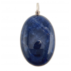 pendant sodalite silver