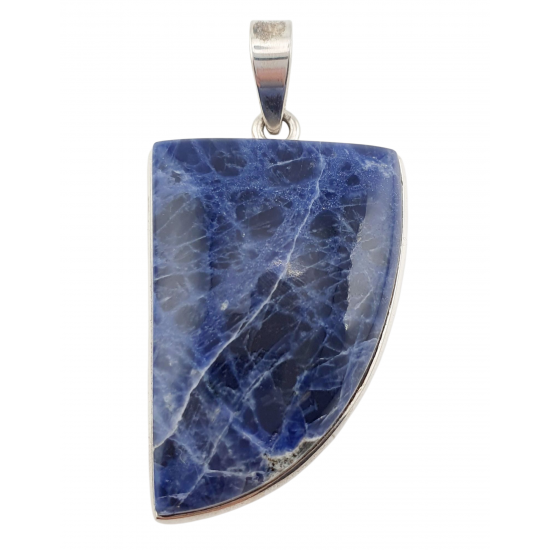 pendant sodalite silver