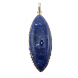 pendant sodalite silver
