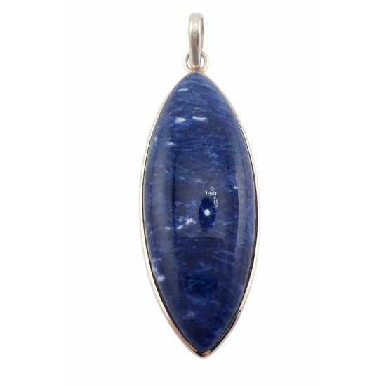 pendant sodalite silver
