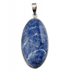 pendant sodalite silver