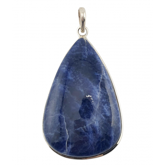 pendant sodalite silver