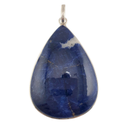 pendant sodalite silver