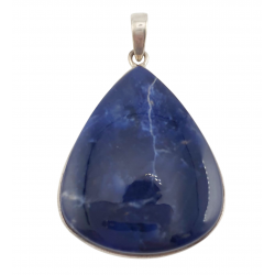 pendant sodalite silver