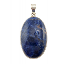 pendant sodalite silver
