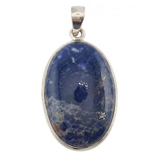 pendant sodalite silver